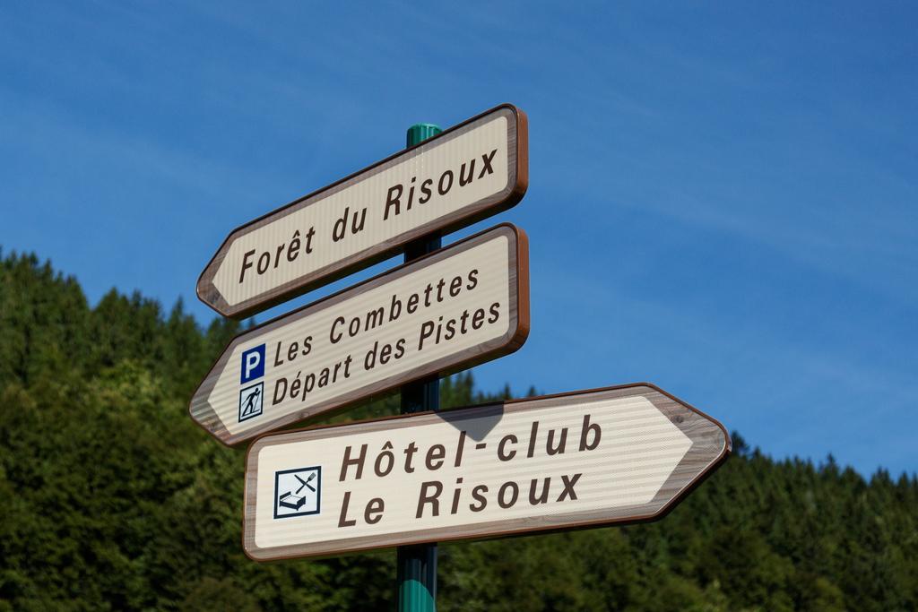 Hotel Club Le Risoux Bois-d'Amont Bagian luar foto